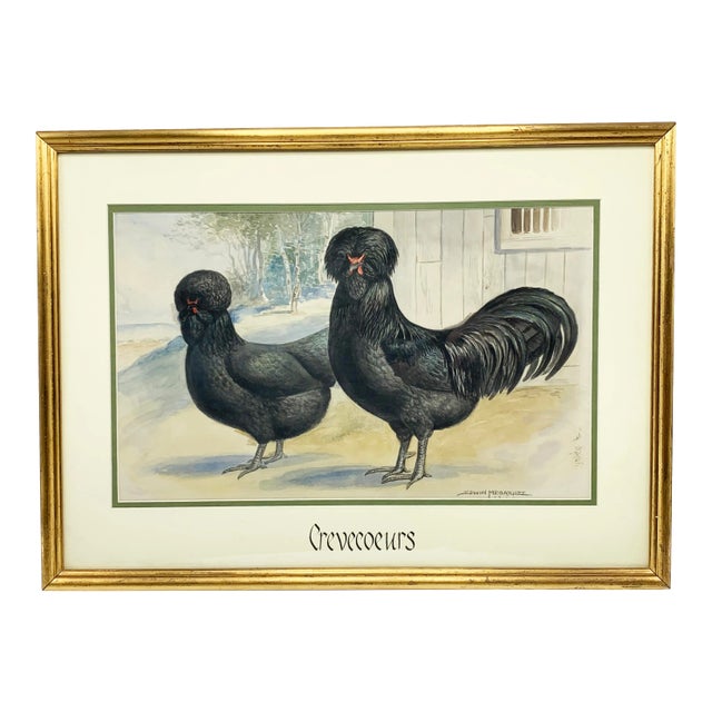 Antique Edwin Megargee Original "Crèvecœur" Painting For Sale