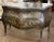 19th Century English Bombe Shaped Chinoiserie Marble Top Commode For Sale - Image 11 of 11