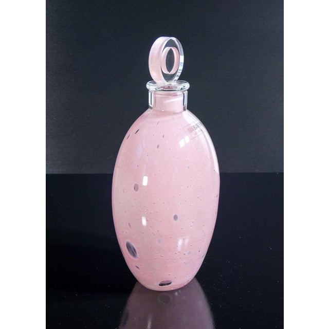 Blown Glass Vases by A. Barbini, Set of 2 For Sale - Image 9 of 18