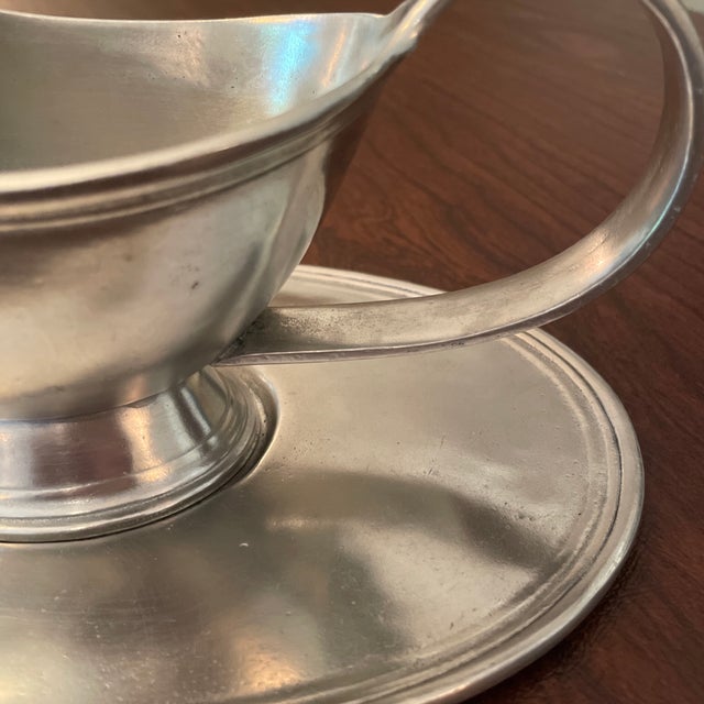 Arte Italica Gravy Bowl With Tray and Ladle - Set of 3 For Sale In Los Angeles - Image 6 of 6