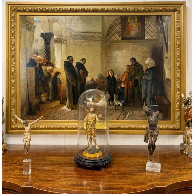 Traditional Museum Quality Painting “Martin Luther at Magdeburg” by Wilhelm Lindenschmit For Sale - Image 3 of 18