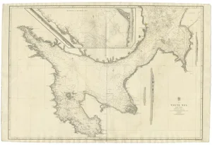 Large Map of the White Sea, 1854
