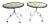 Mid Century Outdoor Patio Tables Style of Salterini - a Pair For Sale