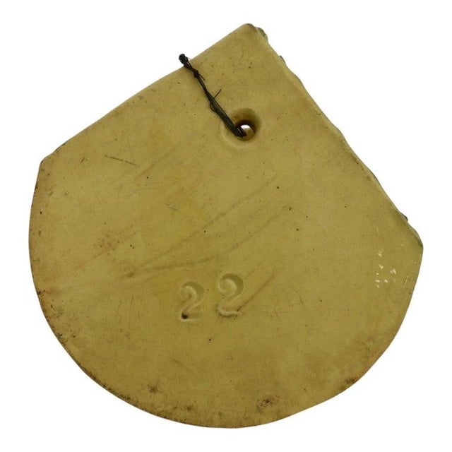 Early 20th Century Rockingham Attr Pottery Stoneware Figural Eagle Corner Wall Sconce 20thC For Sale - Image 5 of 9