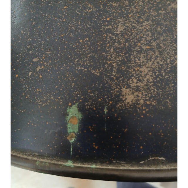 Antique Brass, Bronze, and Marble Cherub Bouillotte Lamp For Sale - Image 17 of 18