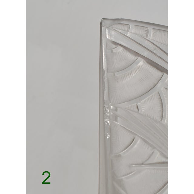 French Art Deco Wall Sconces by Pierre d'Avesn Lorrain Daum 1930 France #1 - A Pair For Sale - Image 16 of 18