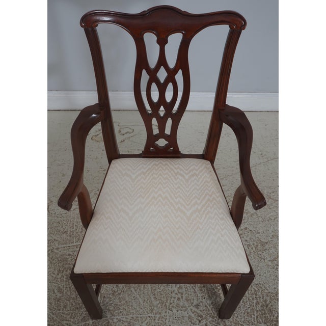 Age: Approx: 30 Years Old Details: Mahogany Fine Carved Details Quality Construction Chippendale Style Un-Marked As To...
