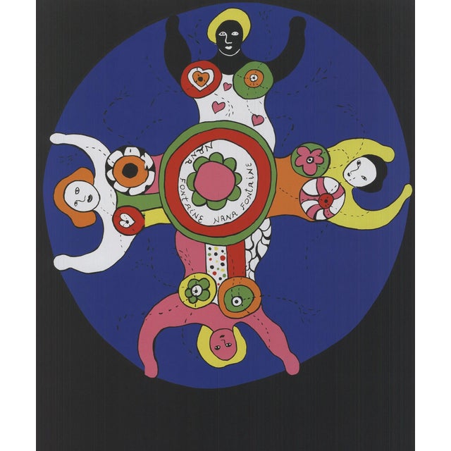 Contemporary Niki De Saint Phalle Study for Nana Fountain (black), 2011 For Sale - Image 3 of 4