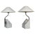 Mid-Century Marble and Steel Table Lamps from Bergboms, 1970s, Sweden, Set of 2 For Sale - Image 17 of 17