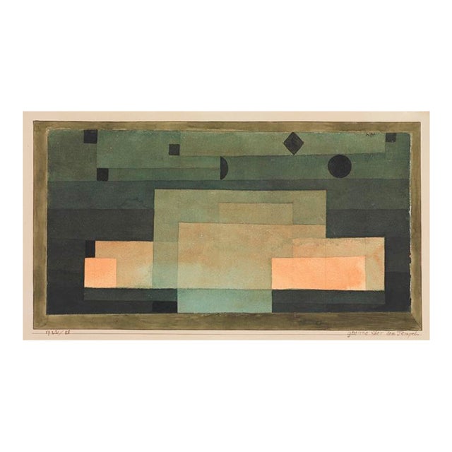 Paul Klee 'The Firmament Above the Temple' Archival Pigment Print Unframed For Sale