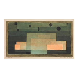 Paul Klee 'The Firmament Above the Temple' Archival Pigment Print Unframed