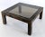 Paul Evans patchwork metal coffee table. The base is a variety of metals patchworked together to create an amazing mosaic...