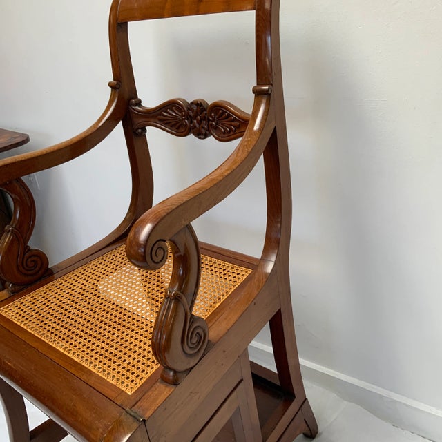 Early 19th Century Metamorphic Library Chair For Sale - Image 11 of 12