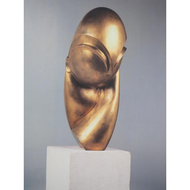 Constantin BRANCUSI (1876-1975) Sleeping Muse (Madame Pogany) Original vintage poster Signed in the plate On poster paper...