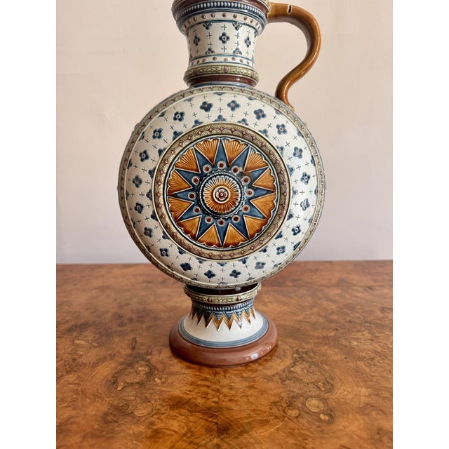 Antique Ewers from Villeroy & Boch, 1880, Set of 2 For Sale - Image 4 of 9