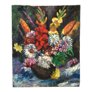 Oil on Canvas,painted by Nandor Vagh Weinmann (Hungarian, 1897-1978)