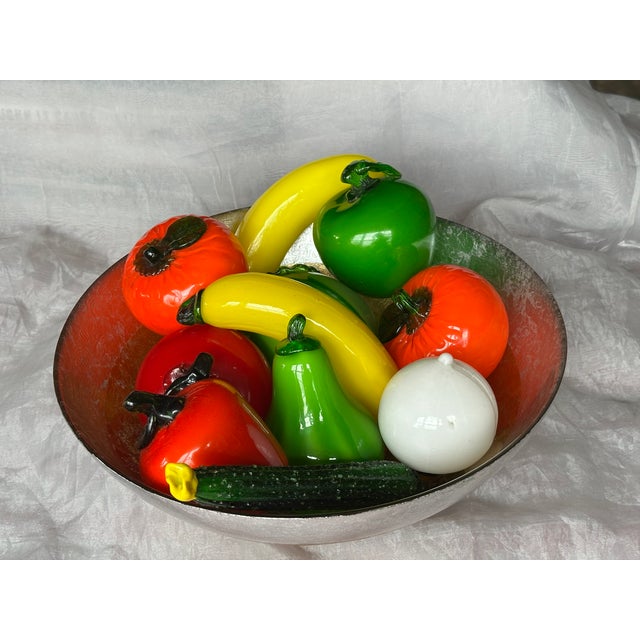 Murano Style Hand Blown Glass Fruit For Sale - Image 15 of 15