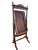 Antique Tilting Floor Mirror in Mahogany with Beveled Glass, 1870 For Sale - Image 12 of 18