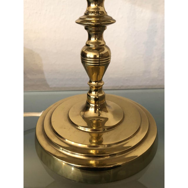 French Bouillotte Lamp in Brass, 1950s For Sale - Image 10 of 16