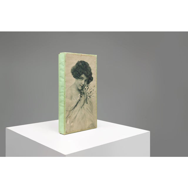 Mid-Century Modern Art Deco Belgian Cardboard Box, 1930s For Sale - Image 3 of 11