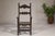 19th Century Antique High Back Wooden Throne Chair with Richly Hand-Carved Back and Skirt For Sale - Image 5 of 12