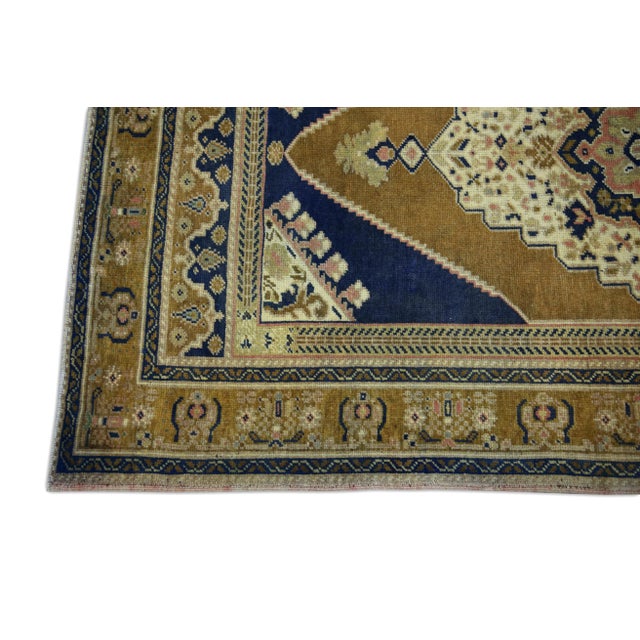 Turkish Vintage Turkish Rug 3'9" x 5'11" For Sale - Image 3 of 6