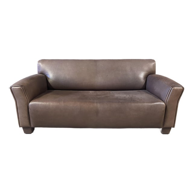 Vintage De Sede Ds-97 Buffalo Leather 3 Seater Sofa For Sale