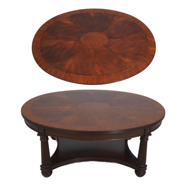 Henkel Harris Model 5249 Mahogany Coffee Table For Sale