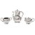 Vintage Hallmarked Sanborn Sterling Silver Mid Century Modern Tea/Coffee Service Set 3 For Sale - Image 9 of 9