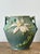Vintage Boho Roseville Green Vase For Sale - Image 4 of 11