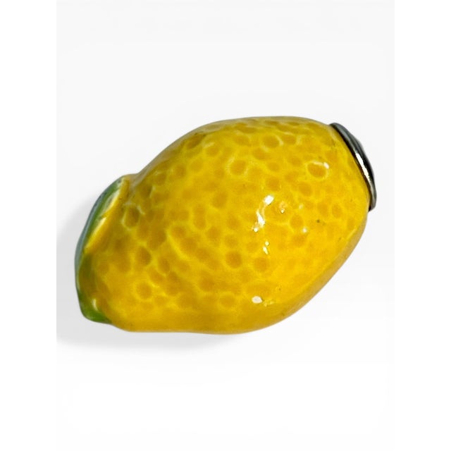 Vintage Stainless Steel Cocktail Spoons With Ceramic Lemon Finials – Lord & Taylor - Set of 6 For Sale - Image 11 of 13