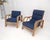 Pair of His & Hers Rattan Bamboo Mid Century Modern Lounge Chairs Ottoman MINT! For Sale - Image 11 of 11