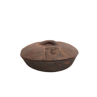 Antique African Yoruba Oracle Scale with Lid, Nigeria For Sale