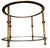 Etruscan Elegance: A Pair of Imported (Spain)Diego Giacometti Style Side Tables Bring the timeless, sculptural allure of...