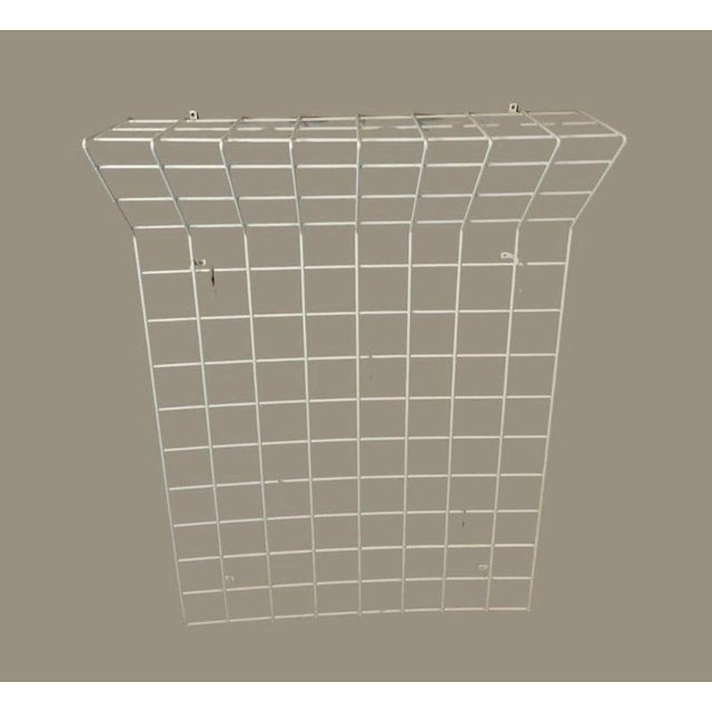 Wall Mounted Coat Rack by Karl Fichtel for Drahtwerke Erlau AG Aalen, Germany, 1950s For Sale - Image 10 of 10