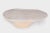 This oval coffee table is hand carved out one single block of wood. The top and sides are hand cut, sand, and finished in...