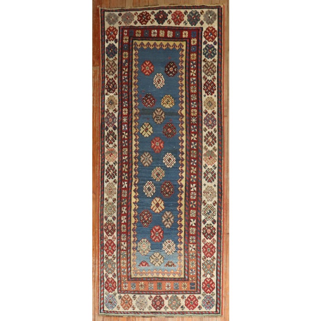 A late 19th-century Caucasian Tribal Talish Runner Measures: 2'11" x 7'3''