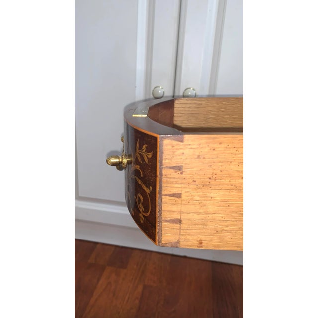 Antique Carlton Inlaid Hepplewhite Writing Desk London Edwards Roberts For Sale In Seattle - Image 6 of 7