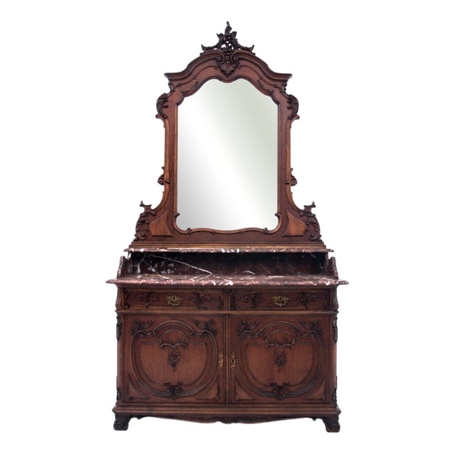 Vintage French Dressing Table, 1890s For Sale