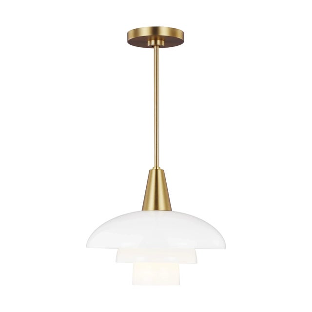 ED Ellen DeGeneres by Visual Comfort Studio Rossie Pendant, Burnished Brass For Sale In Greenville, SC - Image 6 of 6
