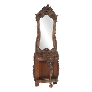 19th Century King John V Coat Rack For Sale