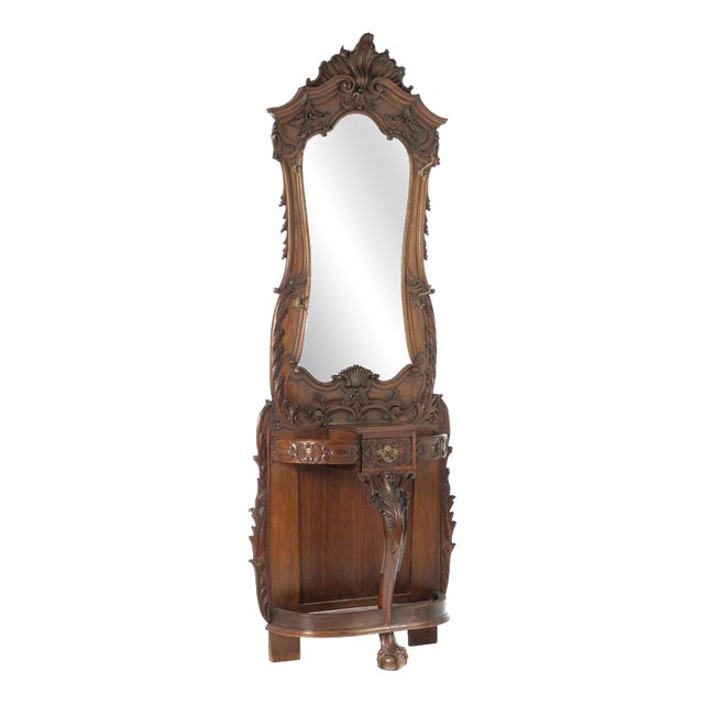 19th Century King John V Coat Rack For Sale