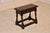 Victorian Late 19th Century English Oak Carved Joint Stool For Sale - Image 3 of 8