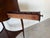 Brown Antique French Louis XV Style Wood Lamp Table or Nightstand With Keyed Drawer For Sale - Image 8 of 12