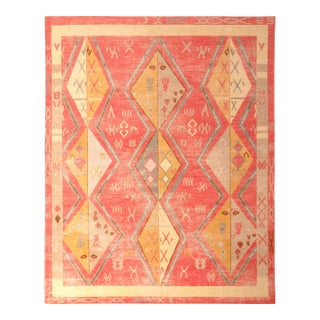 Rug & Kilim’s Caravan Rug in Red, 6x9 For Sale