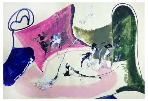 Stefano Mazzolini, Tempio, 2017, Acrylic on Paper