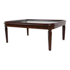 Late 20th Century Maitland Smith Attributed Neoclassical Style Cocktail Table