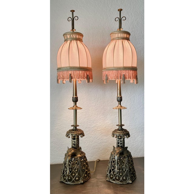 Late 20th-Century British Colonial-Style Elephant Table Lamps in the Manner of John-Richard - A Pair For Sale - Image 15 of 18