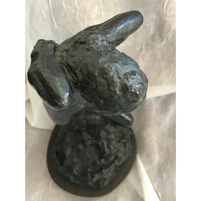 1966 Pierre Bonnard Nude Girl Bathing Alva Studio/Albright Gallery Statue For Sale - Image 6 of 12