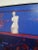 Venus and Stars 49" Oil Painting 1970s For Sale - Image 4 of 13